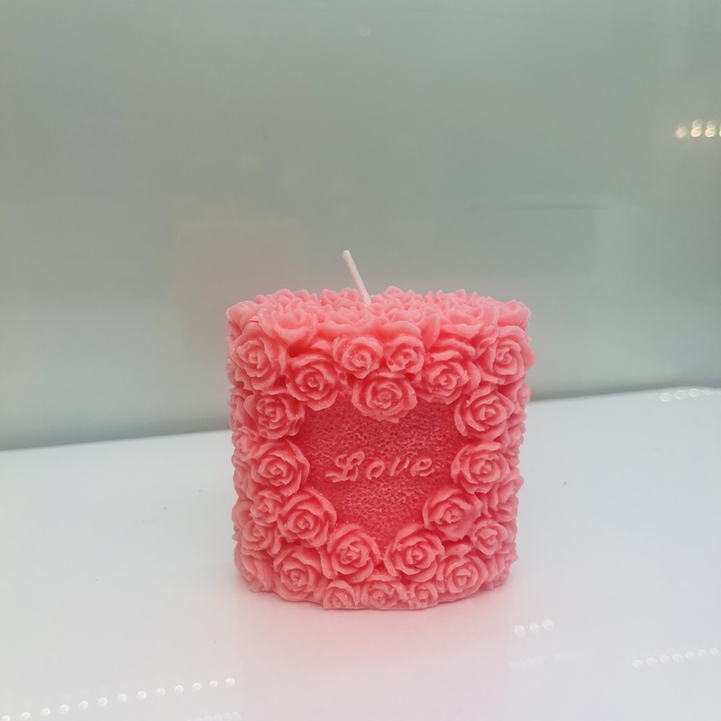 大豆蜡玫瑰花柱球型花朵绣球造型香薰蜡烛摆件生日庆祝伴手礼物香薰蜡烛香薰香氛家居香薰香氛香薰香氛大豆蜡蜡烛详情7