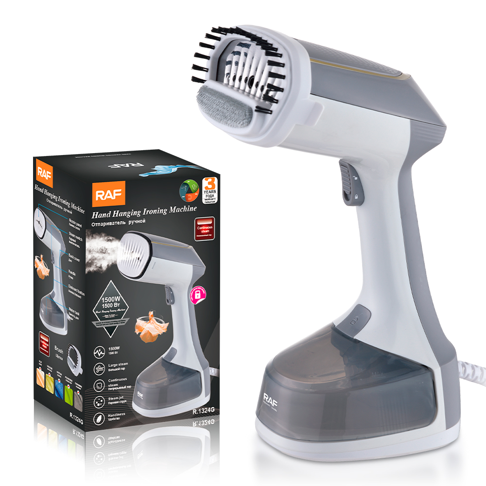 RAF European standard handheld steam ironing machine, portable household small folding electric iron, dry and wet dual-purpose ironing machine, ironing clothes R.1324 Item Picture