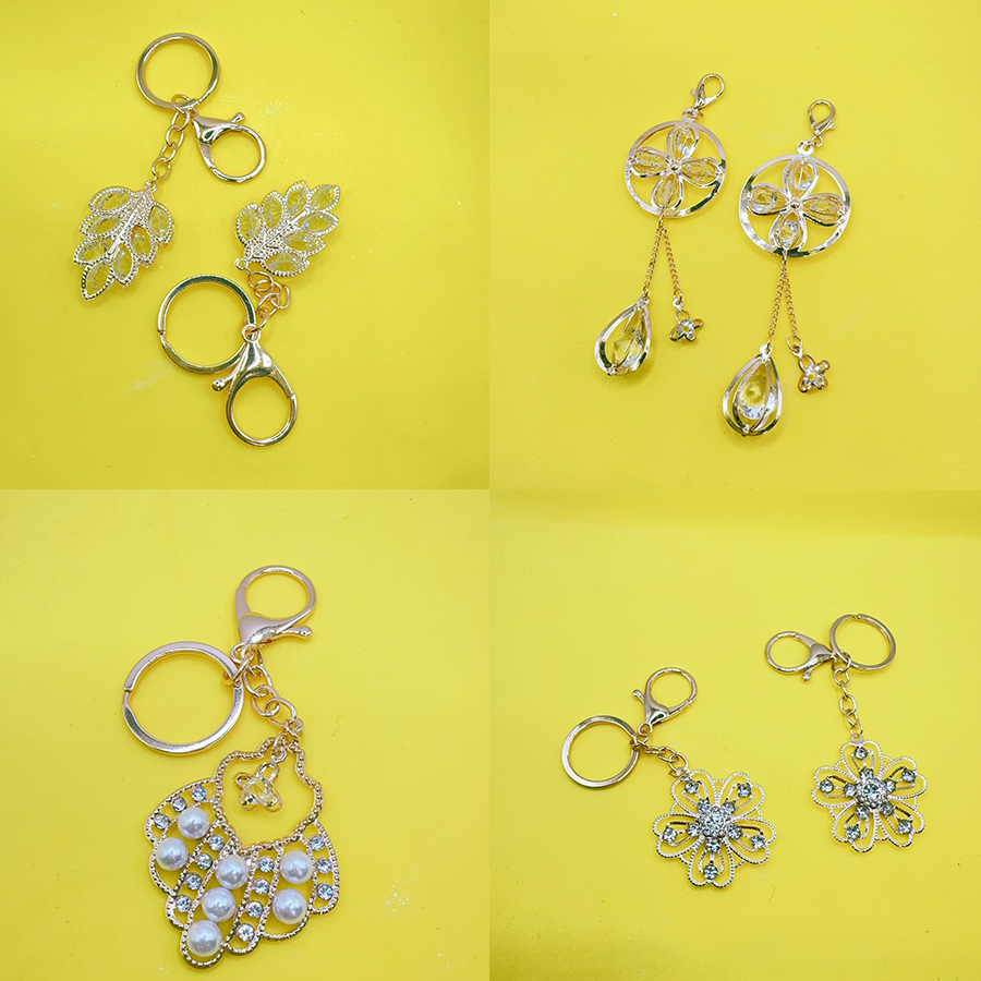 金属创意钥匙扣箱包装饰小挂件节日派对小礼品钥匙圈服饰鞋帽配件汽车钥匙挂件钥匙扣图