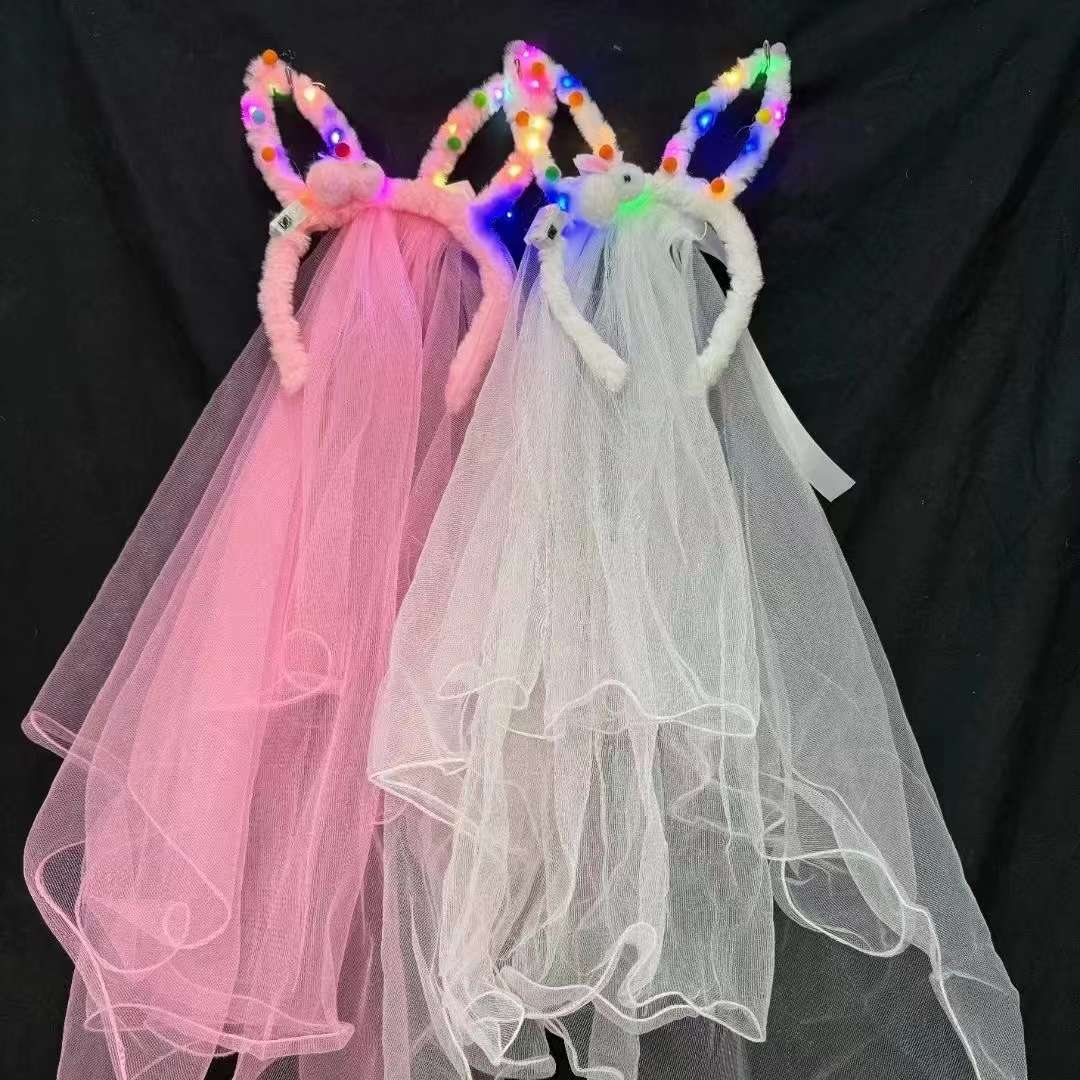 热销闪光新品，花环戴头纱，地摊货源批发工厂直销详情图6