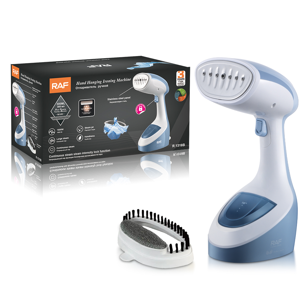 RAF European standard handheld steam ironing machine, portable household small folding electric iron, dry and wet dual-purpose ironing machine, ironing clothes R.1318 Item Picture
