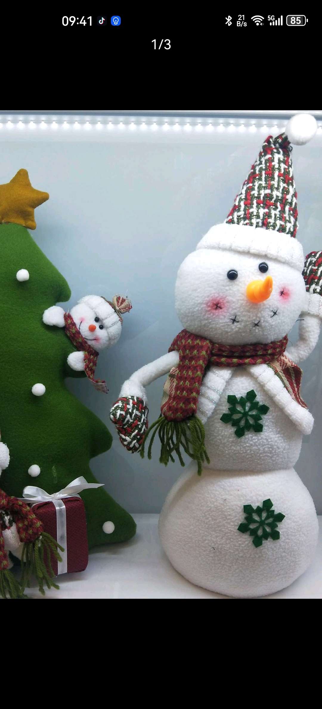 Best-selling Christmas gift decorative dolls 𠂆 direct sales Specification image