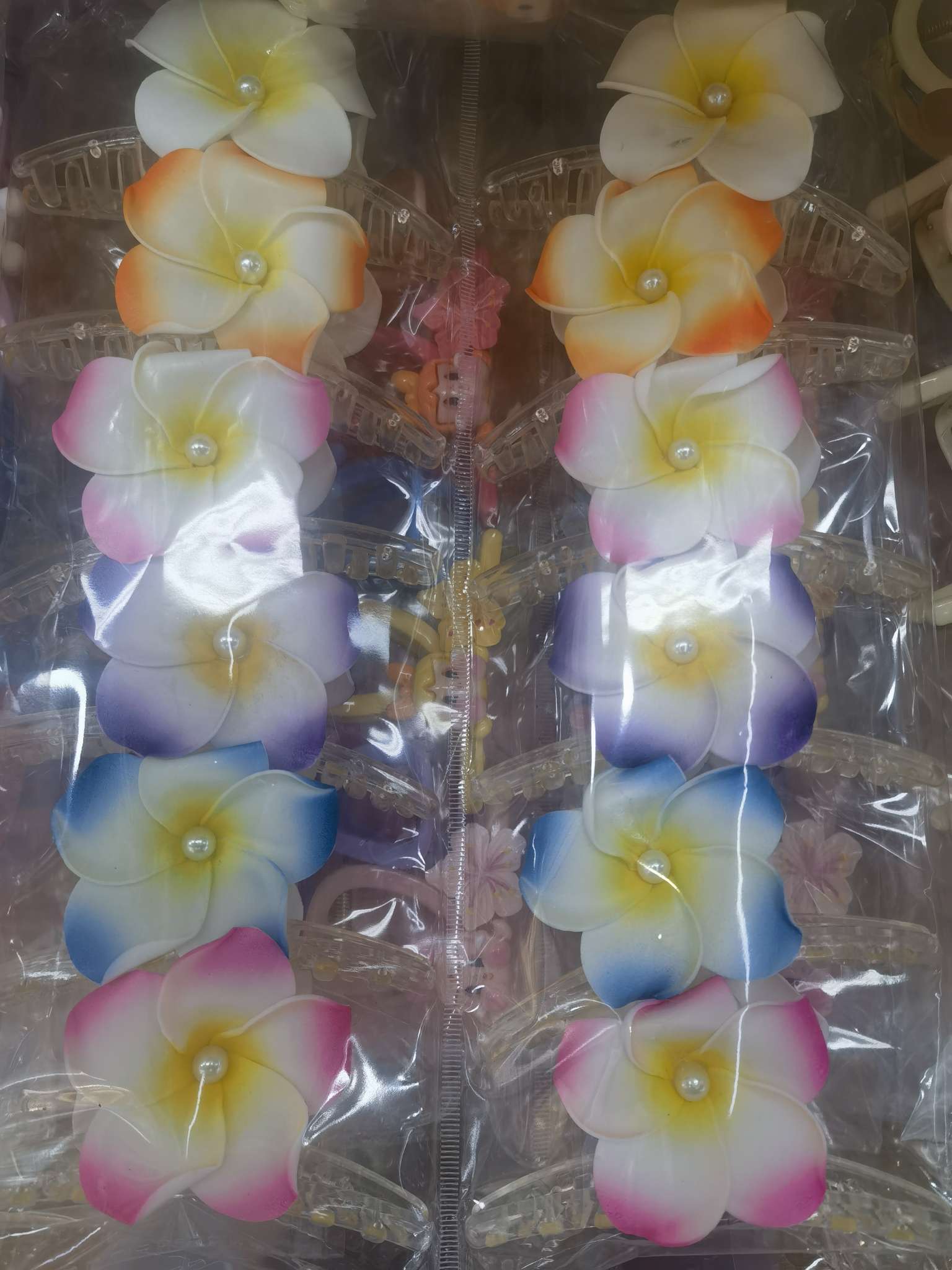 diy流行饰品双花压夹卡通爆款全新款宋锦手工饰品配件DIY详情图3