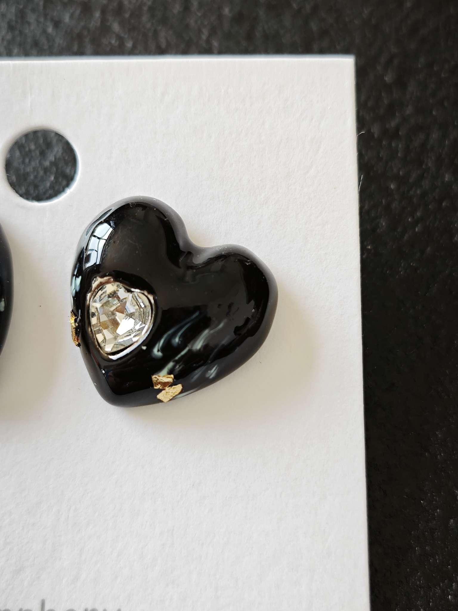 爱心合金 珍珠饰品耳饰 精致耳钉 时尚女士首饰 高贵典雅耳环 爱心滴油耳环详情图2