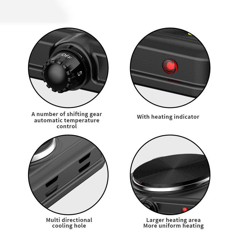 Household European Regulation Electric Stove Cross-Border Multi-Functional Induction Cooker Electric Stove Adjustable Temperature Cooking Machine Electric Stove Application Scenario