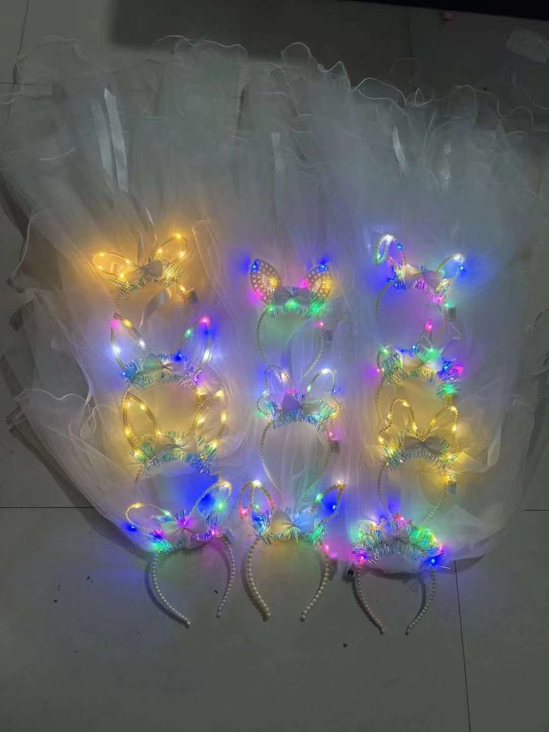 热销闪光新品，花环戴头纱，地摊货源批发工厂直销详情图2