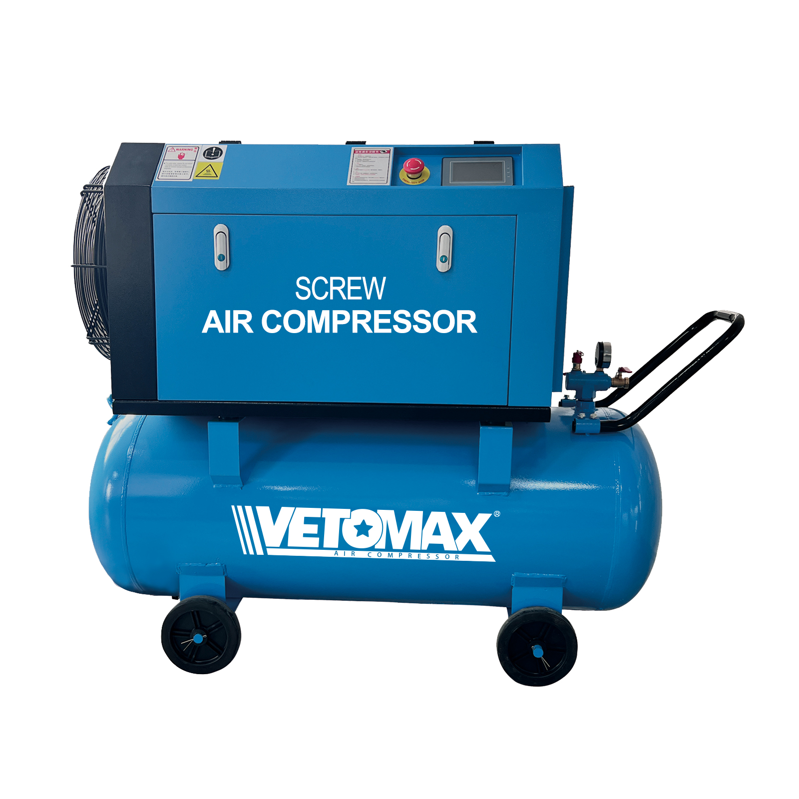 SCREW AIR COMPRESSOR 200L industrial frequency screw machine full figure