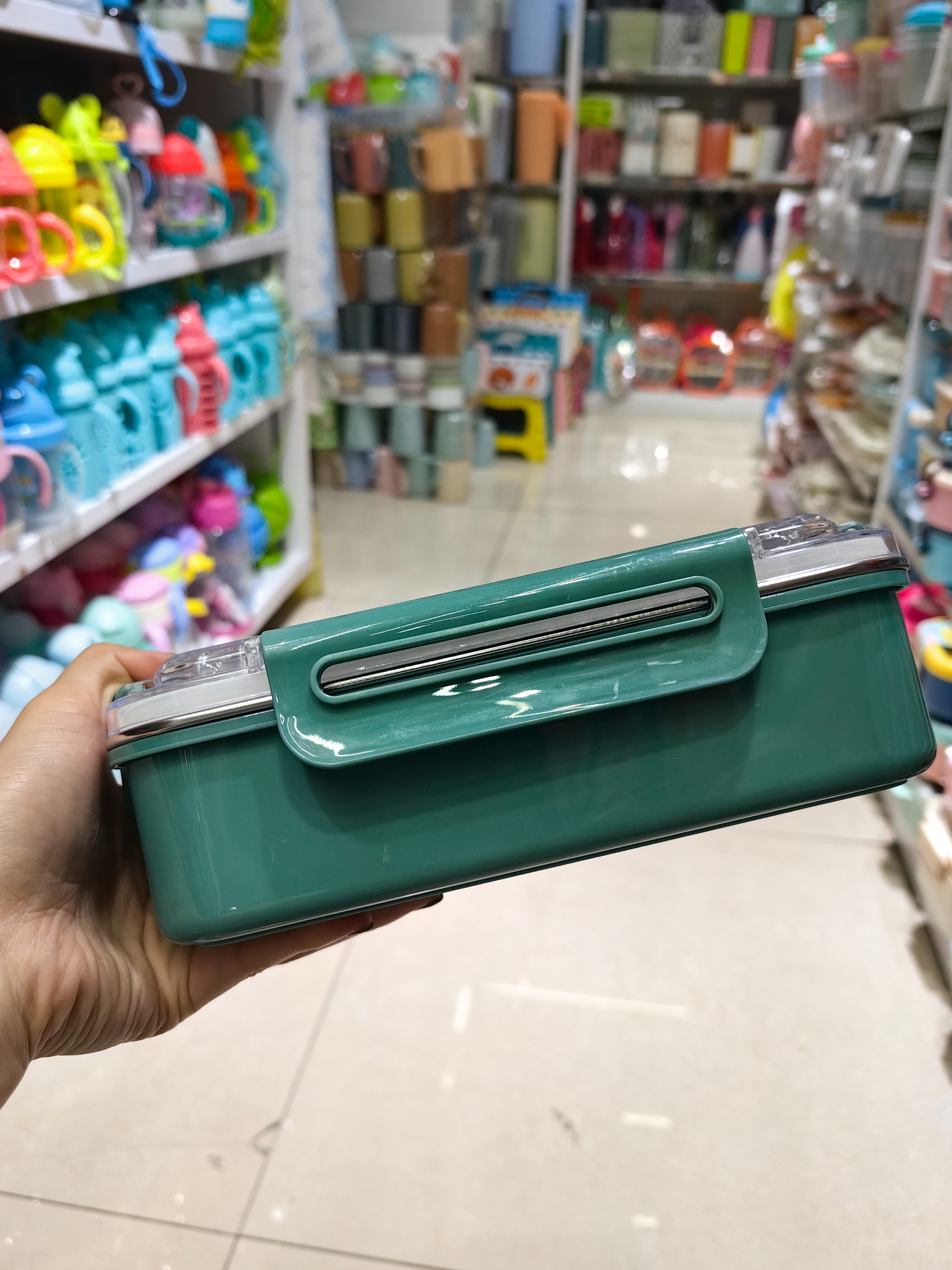 Four-Layer Stainless Steel Lunch Box Crisper Box Disposable Lunch Box Outdoor Portable Crisper Box Practical Durable Food Grade Material details Picture
