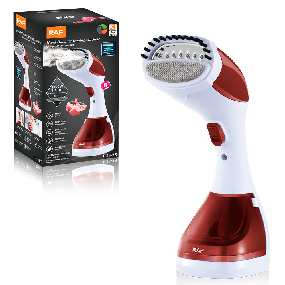 RAF European standard handheld steam ironing machine, portable household small folding electric iron, dry and wet dual-purpose ironing machine, ironing clothes R.1327 pic 6