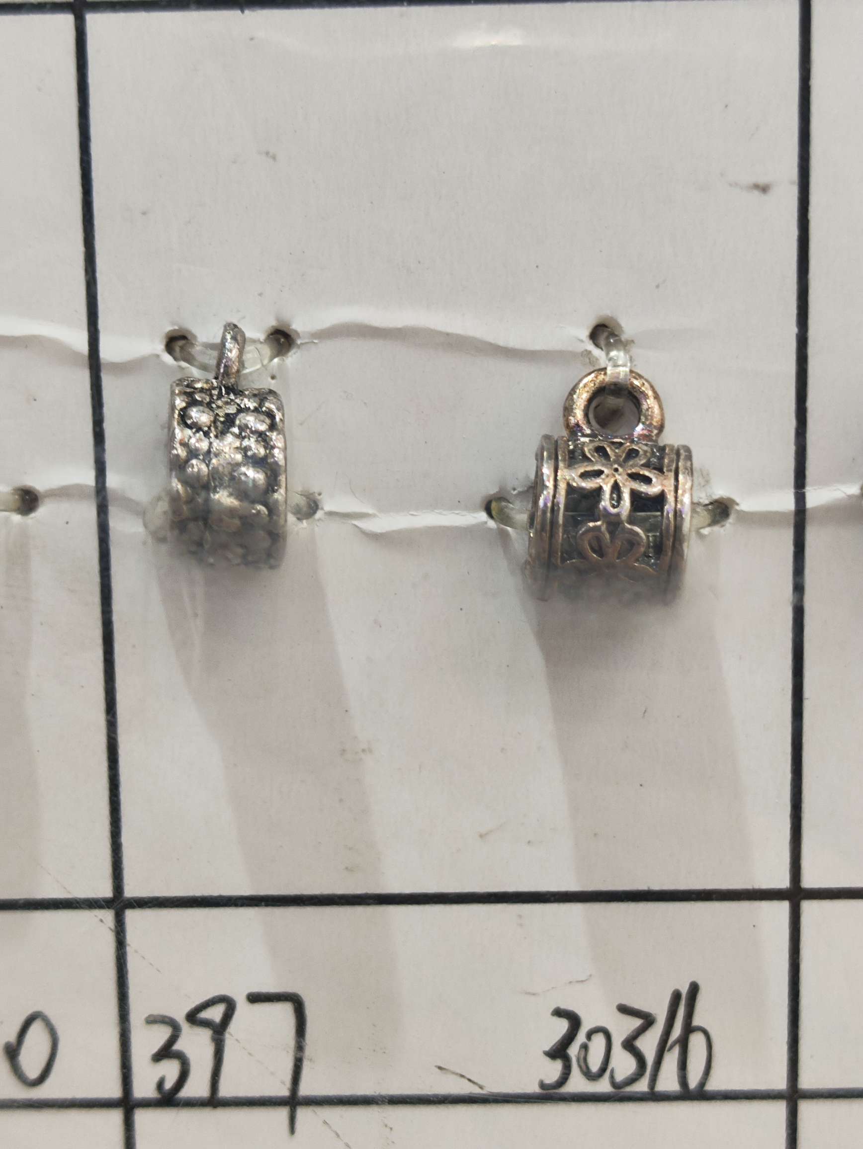 Factory direct sales of diy handcrafted alloy jewelry accessories for three-way pipes with hoists Item Picture