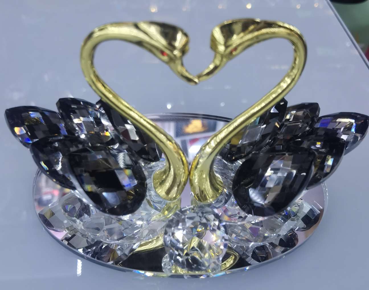 水晶工艺品实物图