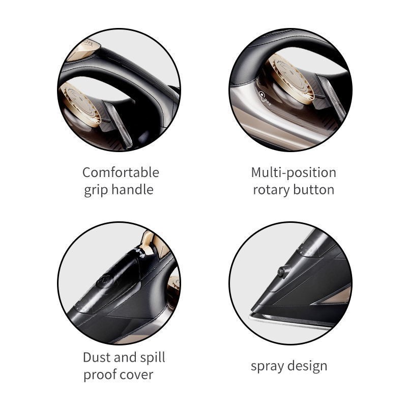 Cross-Border Hand-Held Steam Iron Portable Steam Spray Iron For The Home Steam Iron Item Picture