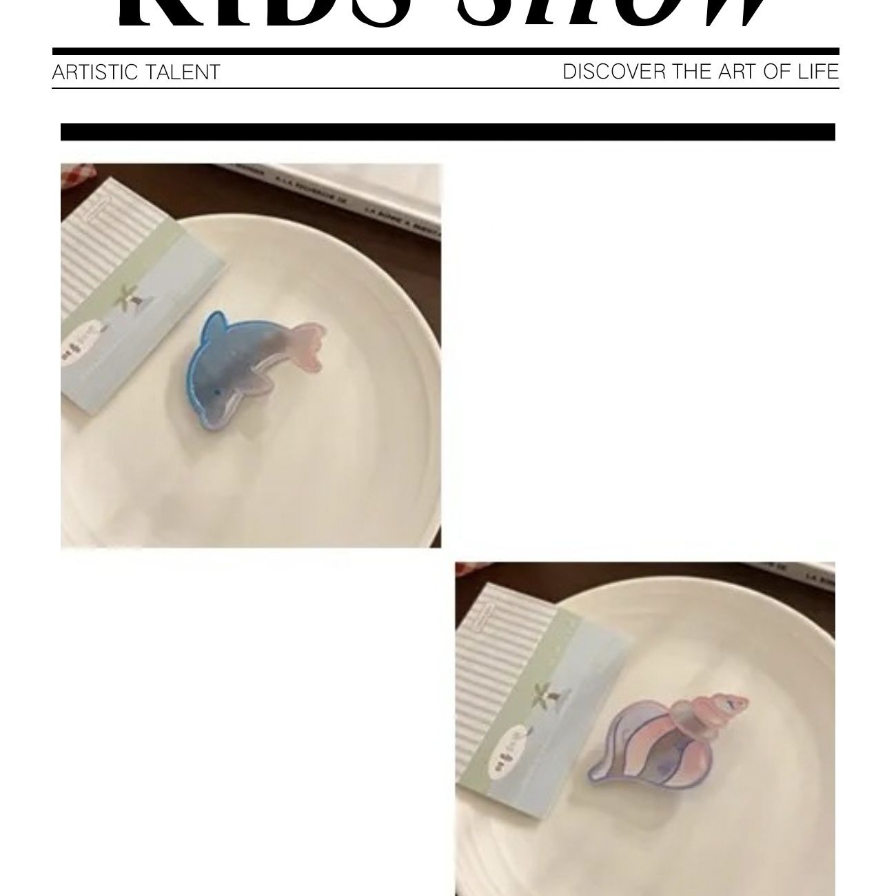 Ocean Series hair clips, versatile for campus, small fish hair clips, ins high appearance level, broken hair clips, duckbill clips, little dolphin hair clips, hair clips detail image 4