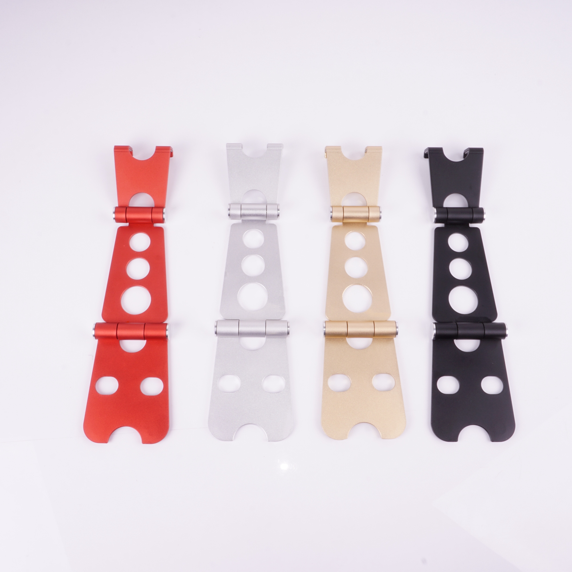 Double-folding phone stand, large dual-rotating shaft adjustable, large foldable storage, suitable for both mobile phones and tablets pic 1