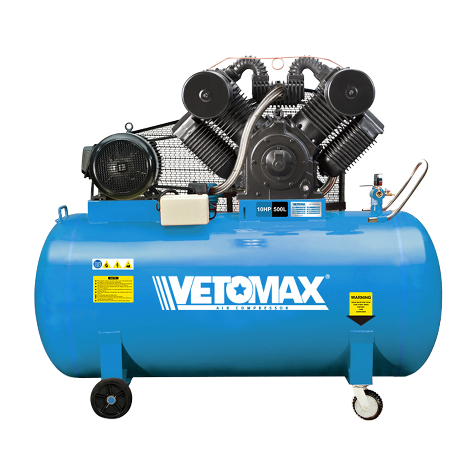 BELT AIR COMPRESSOR 500L 10HP belt air compressor 500L full figure