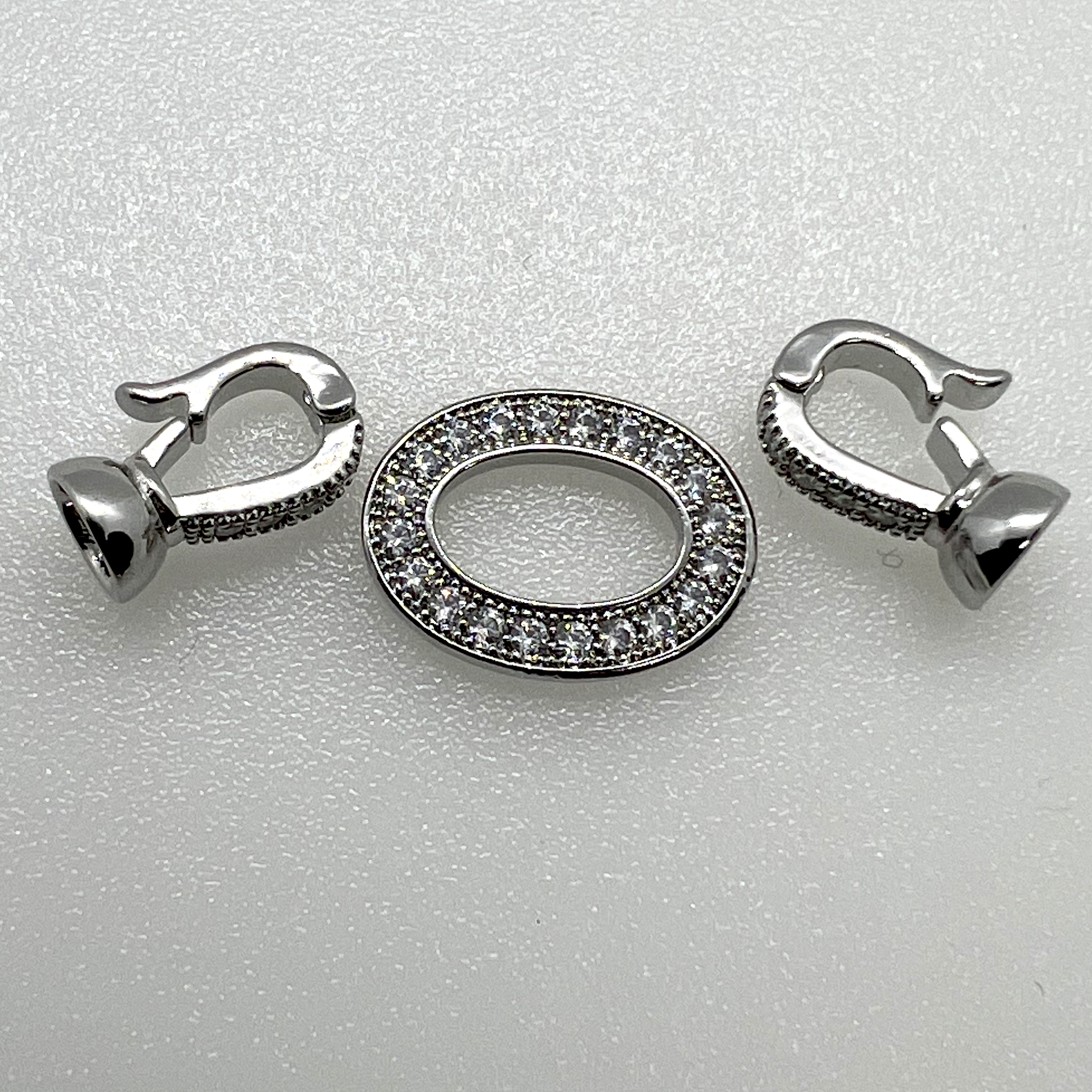 饰品/项链/珍珠/珍珠项链/银饰白底实物图