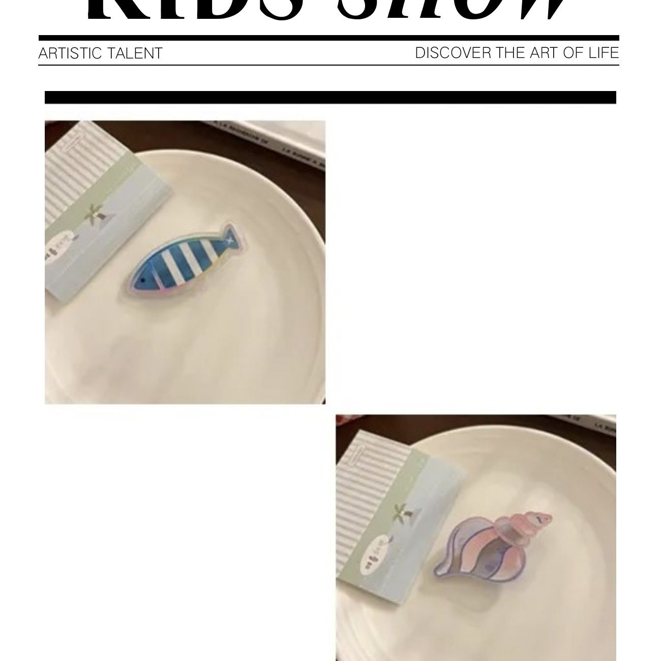 Ocean Series hair clips, versatile for campus, small fish hair clips, ins high appearance level, broken hair clips, duckbill clips, little dolphin hair clips, hair clips detail image 5