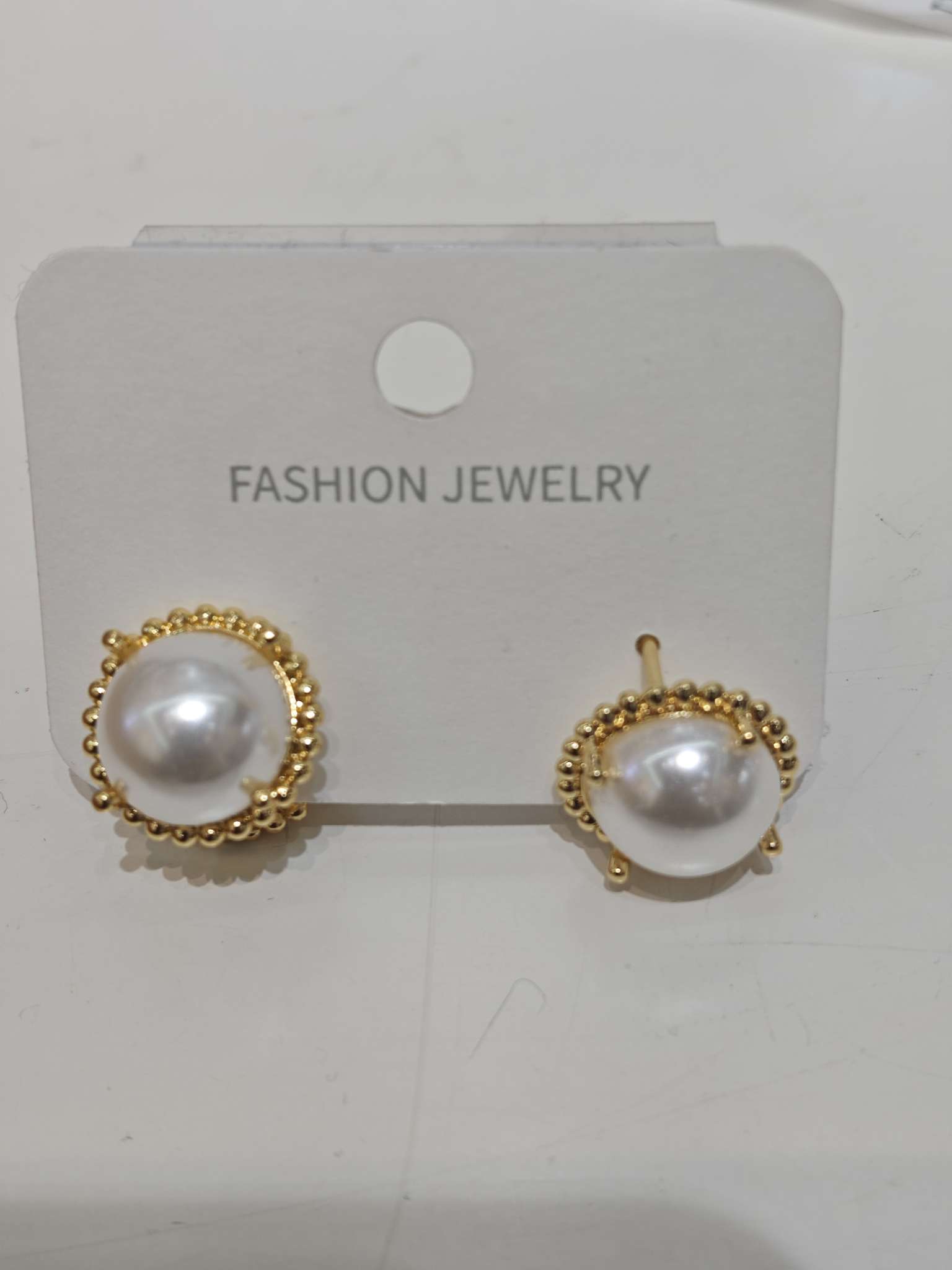 Venas Jewelry Zircon Earrings Electroplating Real Gold Does Not Fade Specification drawing