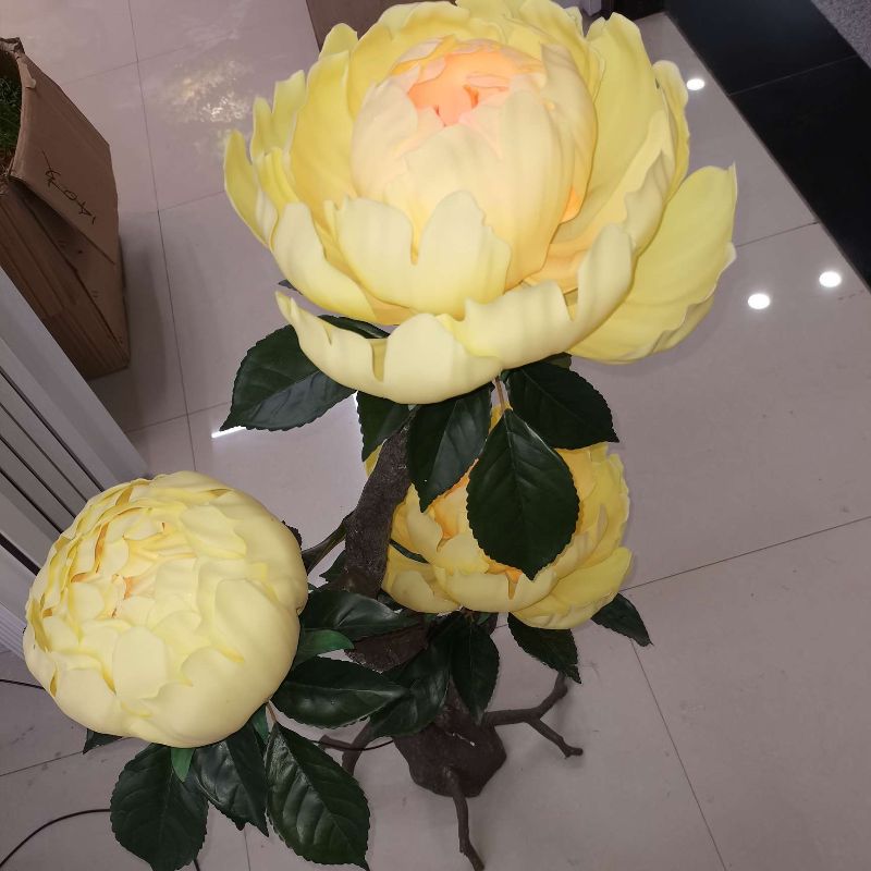 特大五角仿真树叶仿真植物玫瑰花