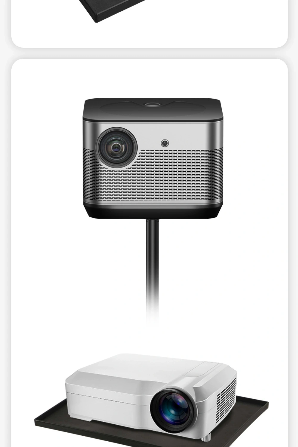 Direct sales from the foreign trade wholesale factory: T00 projector stand, tray, lifting, telescopic, folding tripod, floor-standing desktop, laptop storage rack. detail image 16