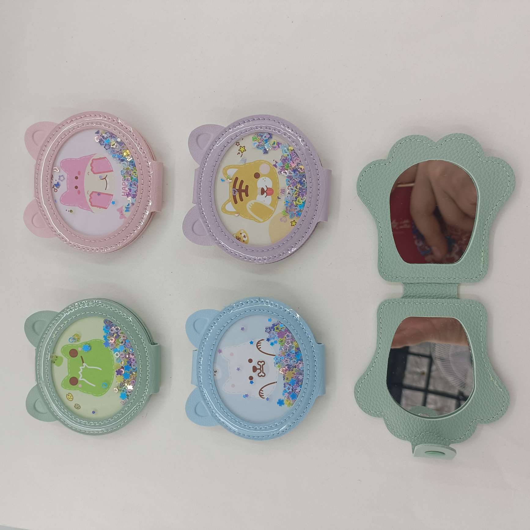 小镜子，卡通镜子，手柄镜详情图2