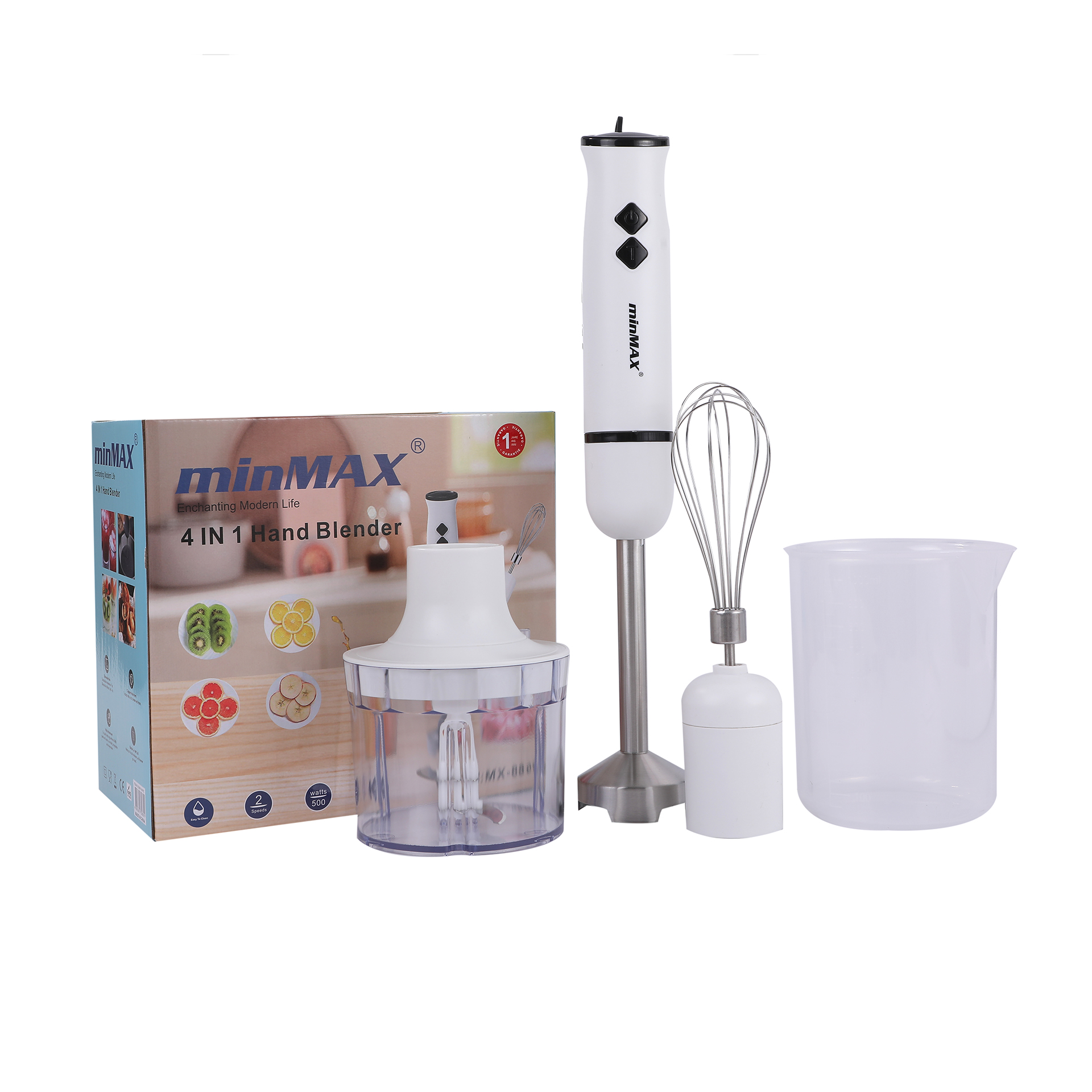 minMAX's new cross-border 8801 multi-functional four-in-one blender is sold directly by the manufacturer Item Picture