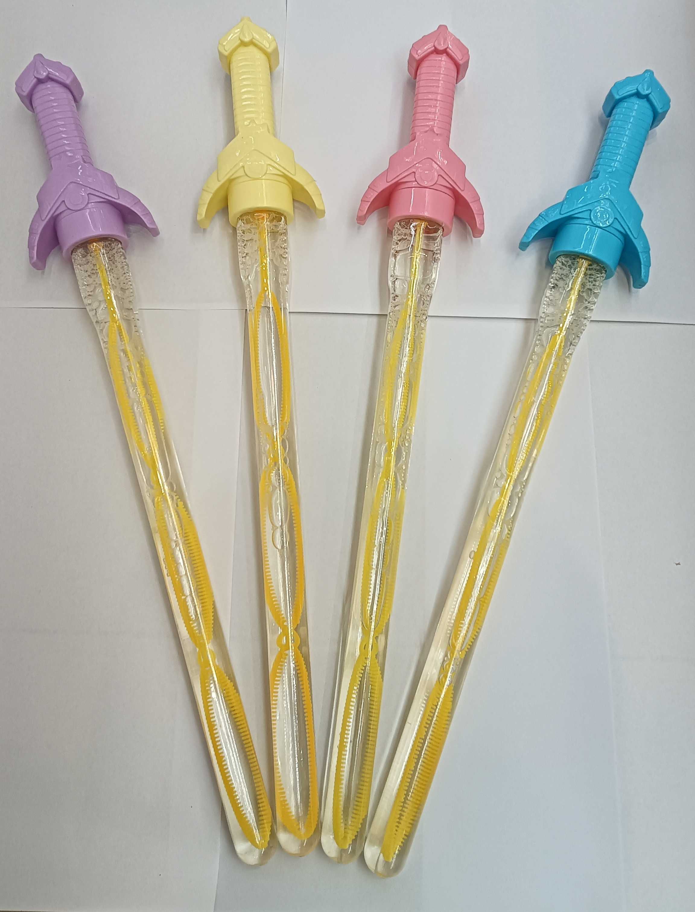 Hot-selling 47cm large flashing sword bubble stick children's toy creative hot-selling street stall wholesale bubble stick children's summer cartoon Specification image