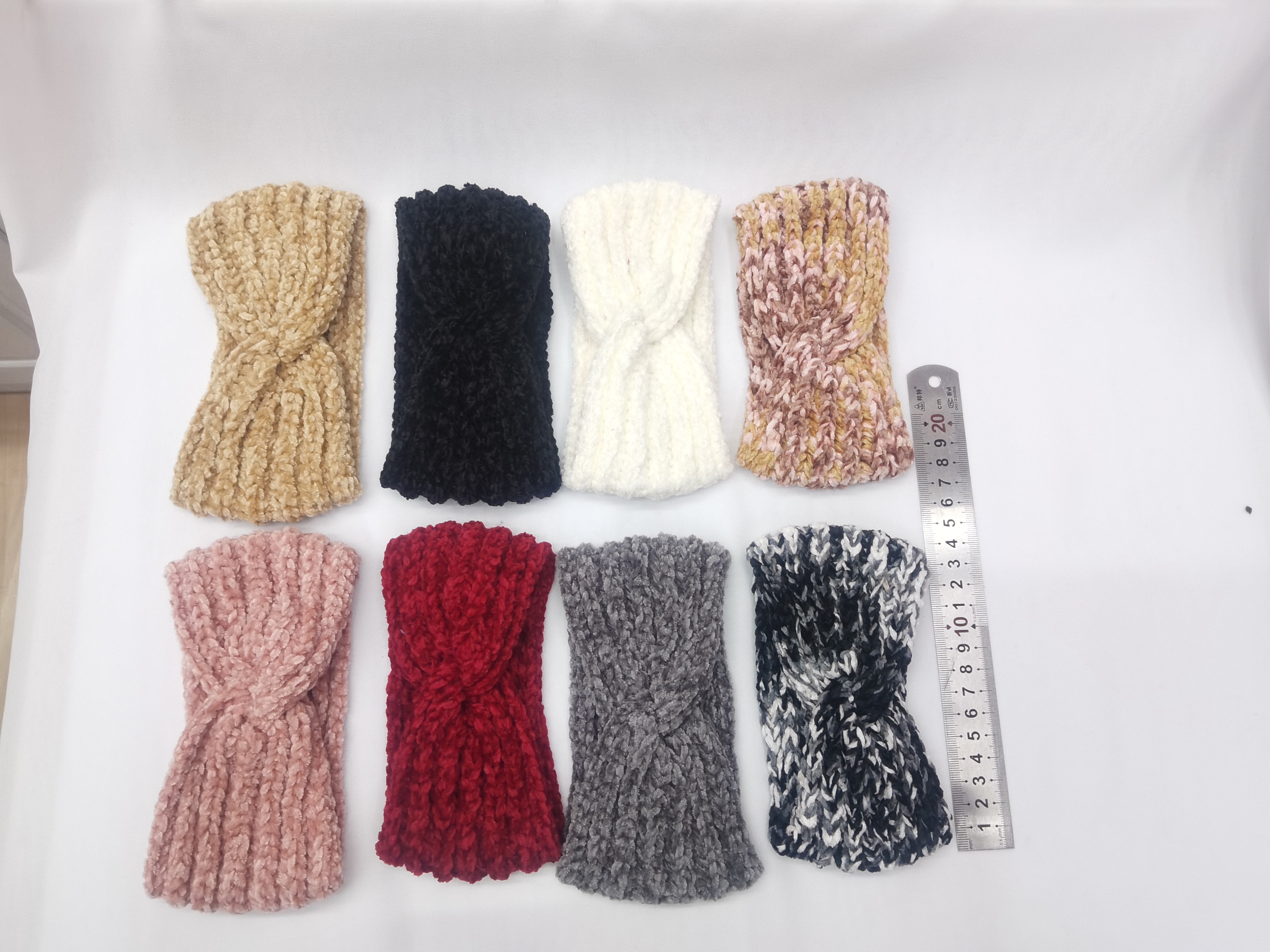 New Headband Baby Bow Nylon Elastic Headband Baby Headband Cross-Border Foreign Trade Wholesale Specification drawing