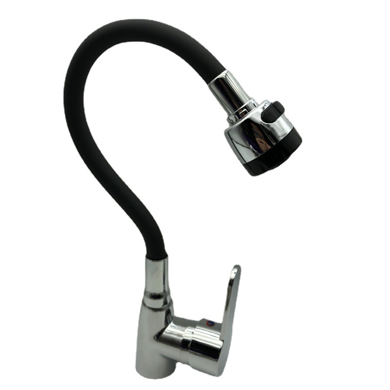 Kitchen Bath Faucet Color Tip Three-Way Universal Wash Basin Vertical Faucet Universal Dish Basin Faucet details Picture