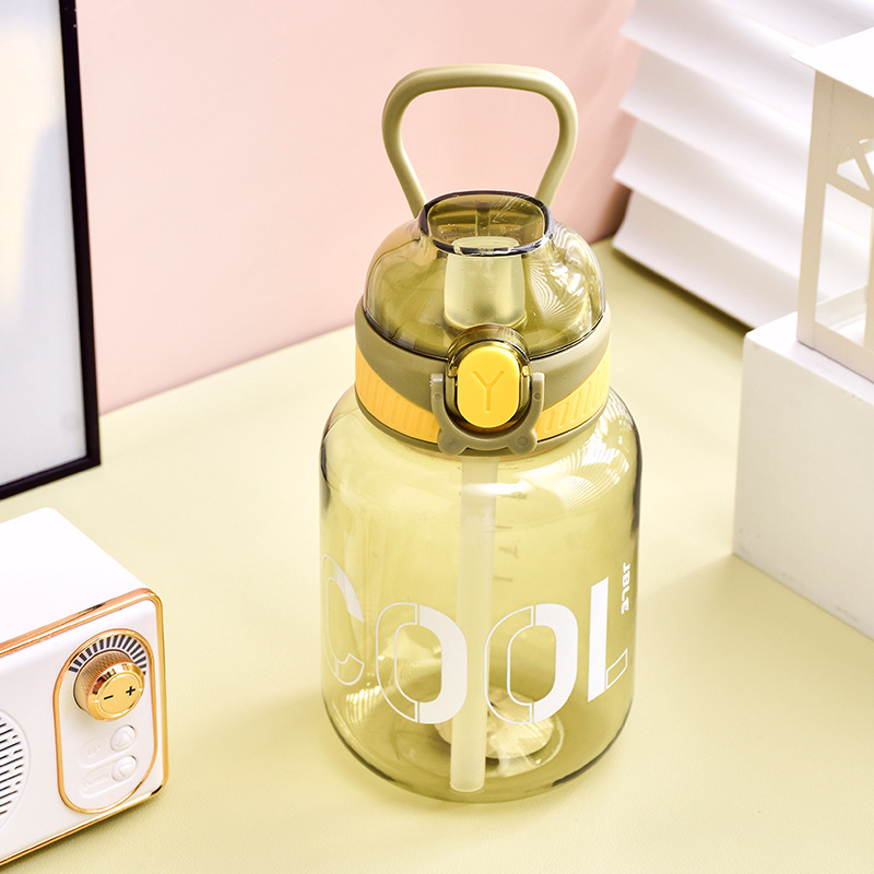 X102-883 Cute cartoon backpack plastic cup, water cup for boys and girls, straw cup, sports water bottle, space cup Specification image
