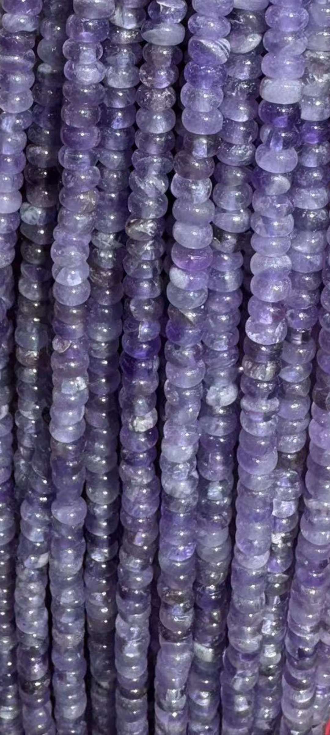 Semi-finished jewelry accessories, glass beads, loose beads, beads, string beads, DIY handcrafted bead accessories, glass bead jewelry bracelets, necklaces, material packages, natural stone Jy88802 Item Picture