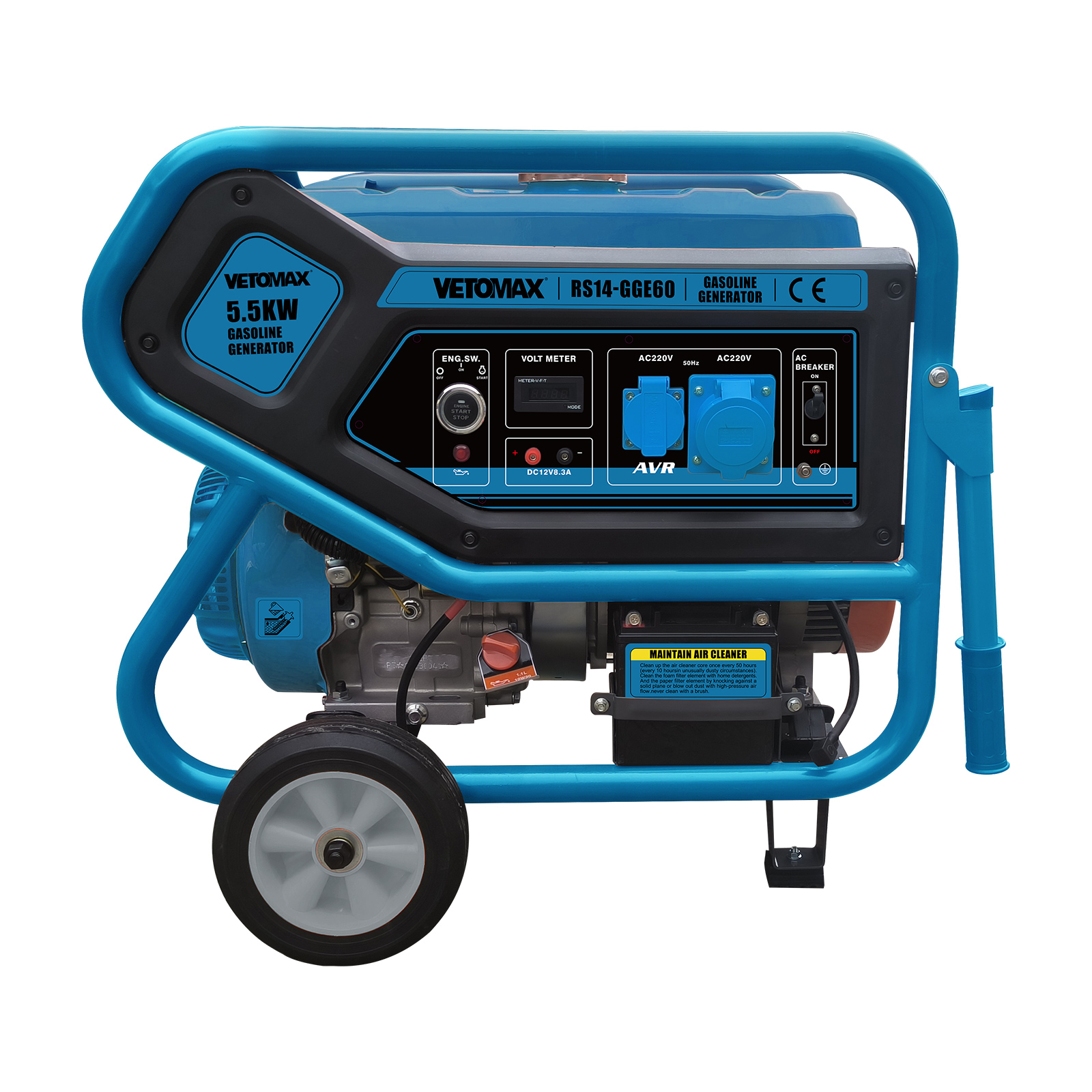 GASOLINE GENERATOR  5.0kw发电机组