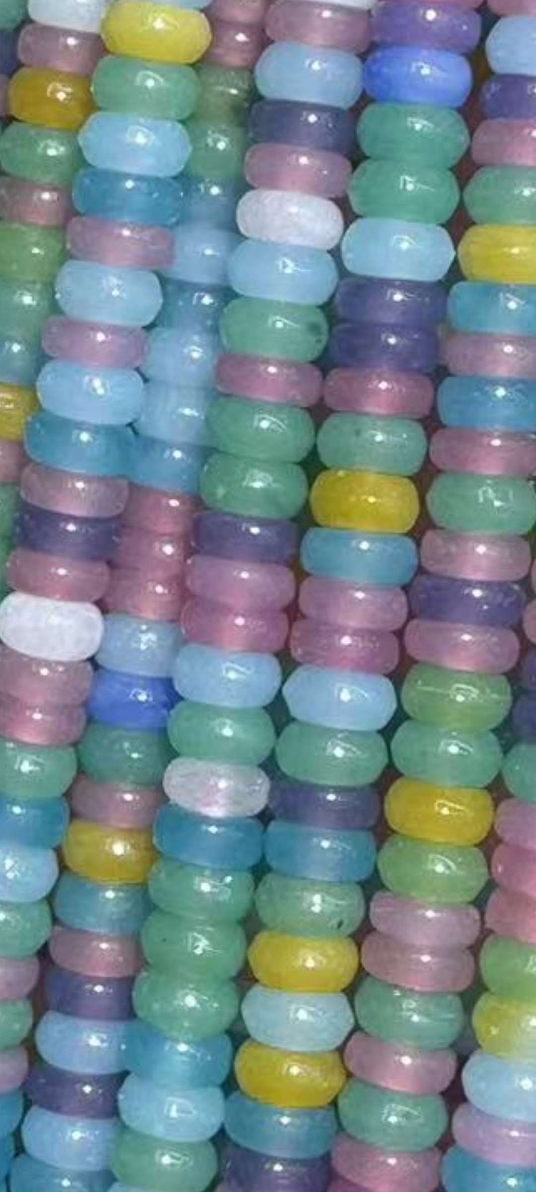 Semi-finished jewelry accessories, glass beads, loose beads, string beads, DIY handcrafted materials, bead accessories, bracelets, necklaces, handcrafted string beads, exquisite jewelry detail image 3
