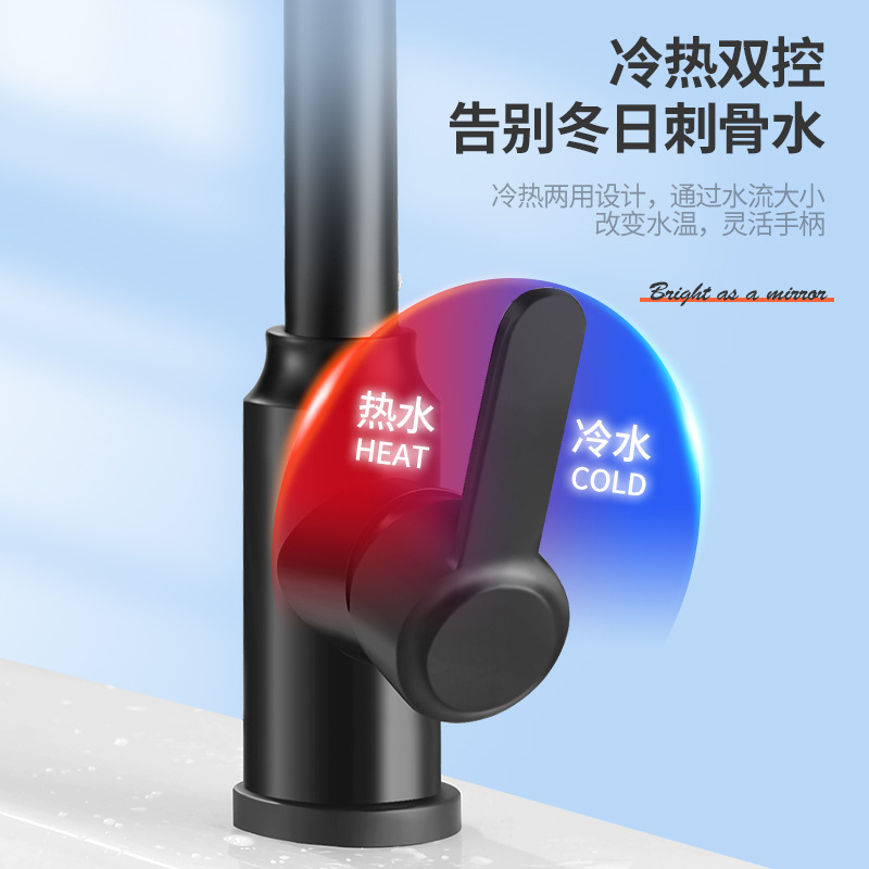 Washbasin Bathroom Basin Basin Basin Faucet Toilet Basin Multi-Functional Washing-Up Cold And Hot Water Two-In-One Head Application Scenario