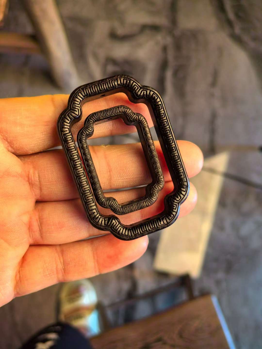 木质车挂宽宽车挂配件檀木配件厂家直销木质挂件实木实木详情图2