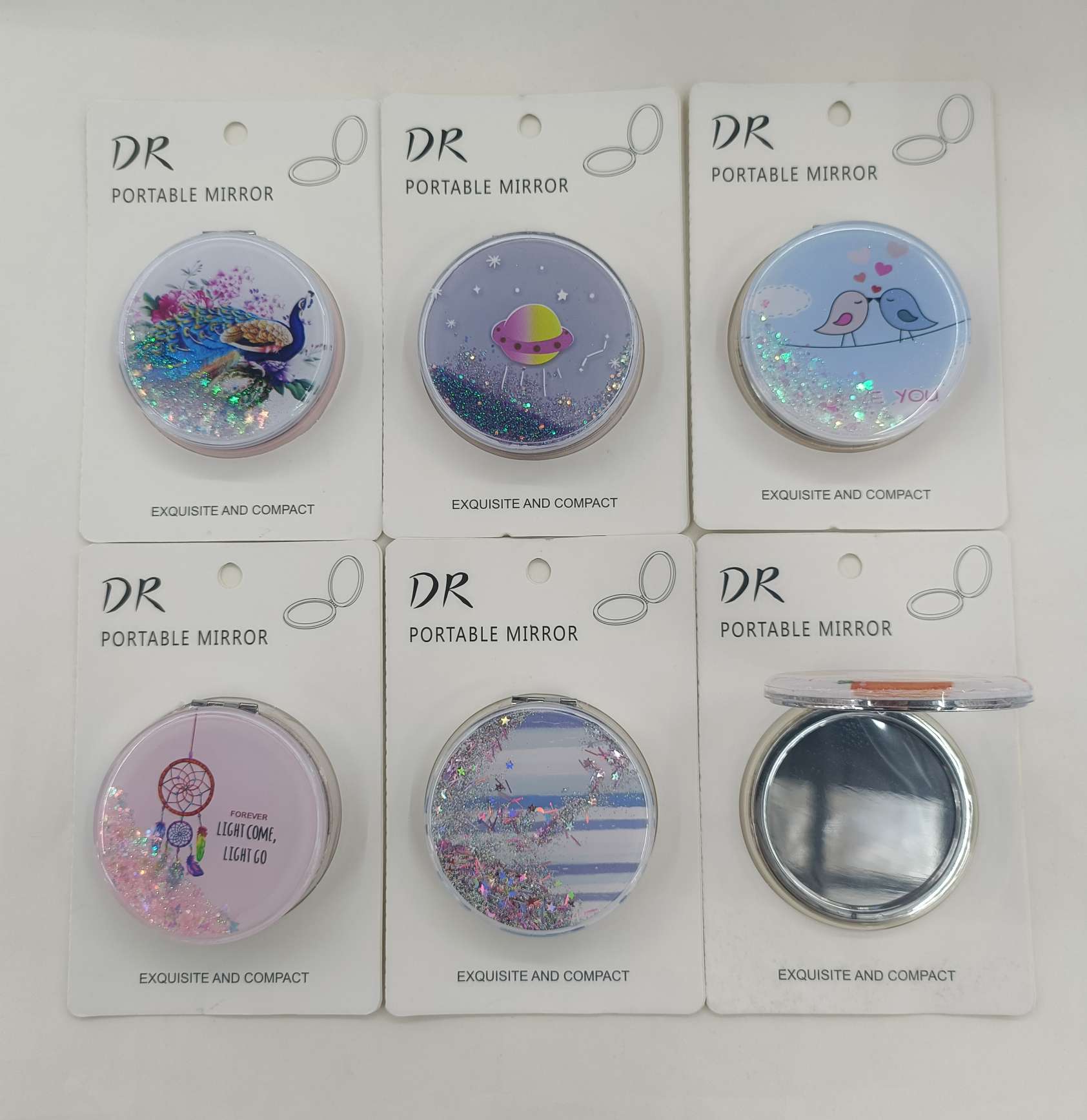 小镜子，卡通镜子，手柄镜详情图8