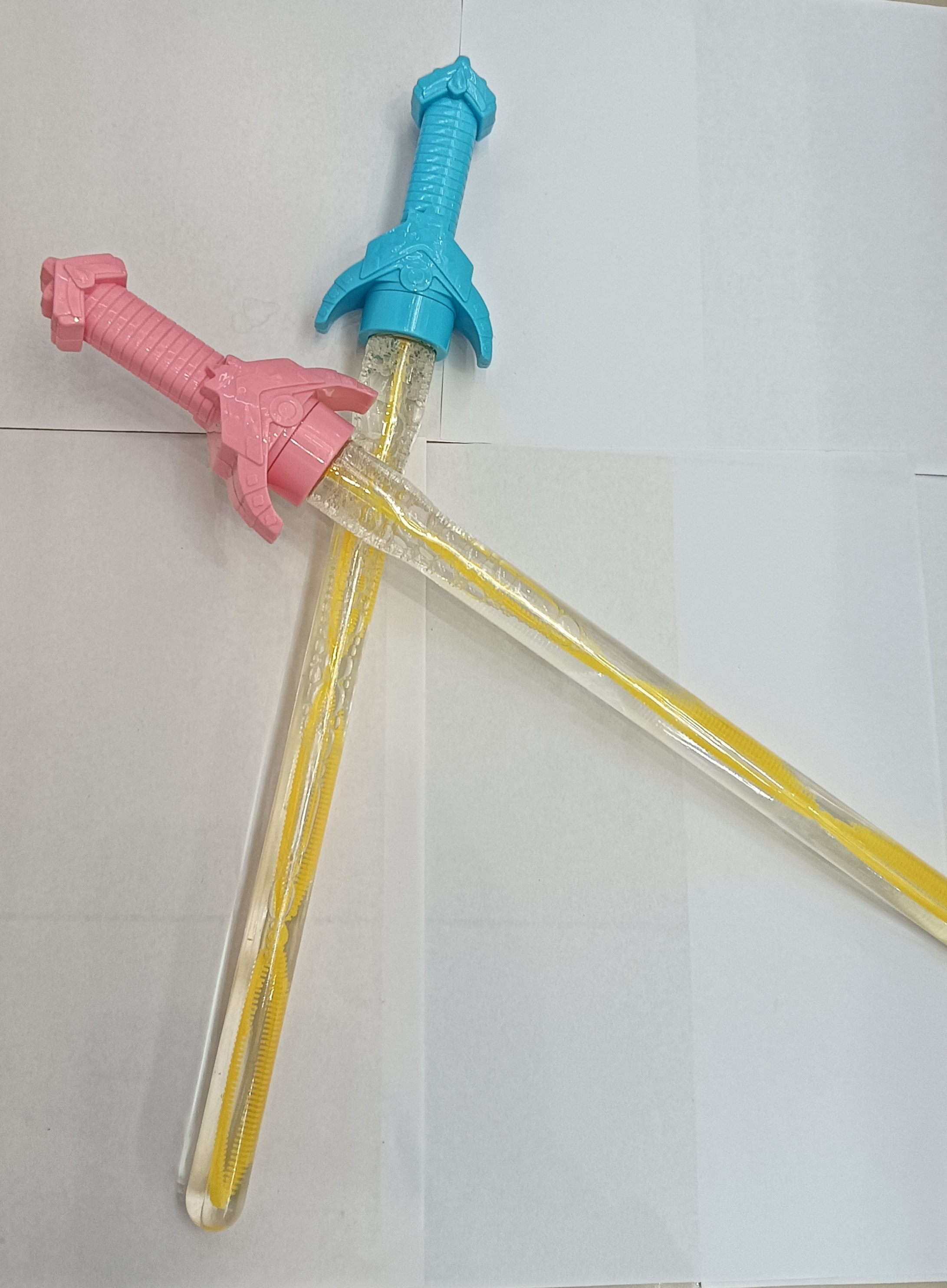 Hot-selling 47cm large flashing sword bubble stick children's toy creative hot-selling street stall wholesale bubble stick children's summer cartoon Item Picture