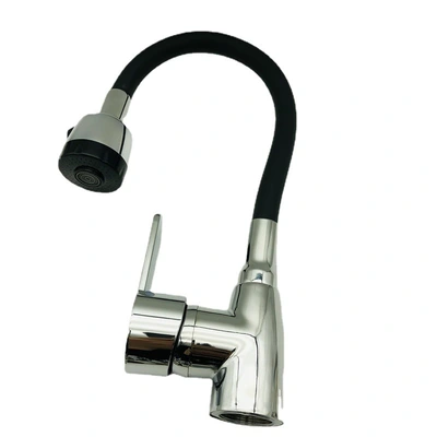 Kitchen Bath Faucet Color Tip Three-Way Universal Wash Basin Vertical Faucet Universal Dish Basin Faucet