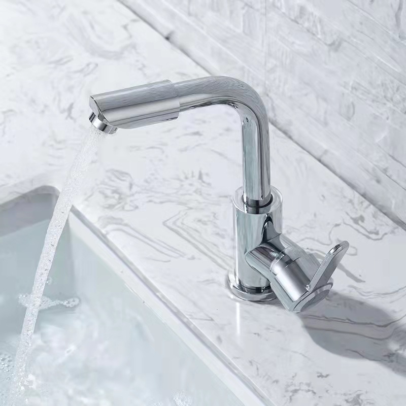 Stainless Steel Rotary Faucet Cold And Hot Water Two In One Head Toilet Table Basin Wash Hands And Face Dual-Purpose Faucet details Picture