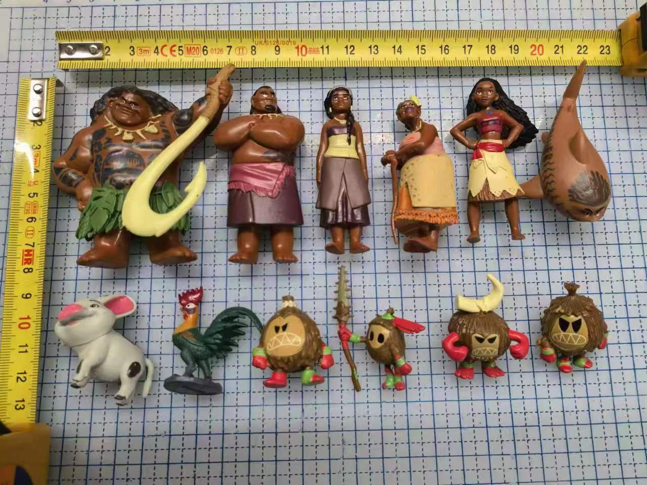 46玩具原始人全家公仔手办玩具玩偶小摆件玩具可爱