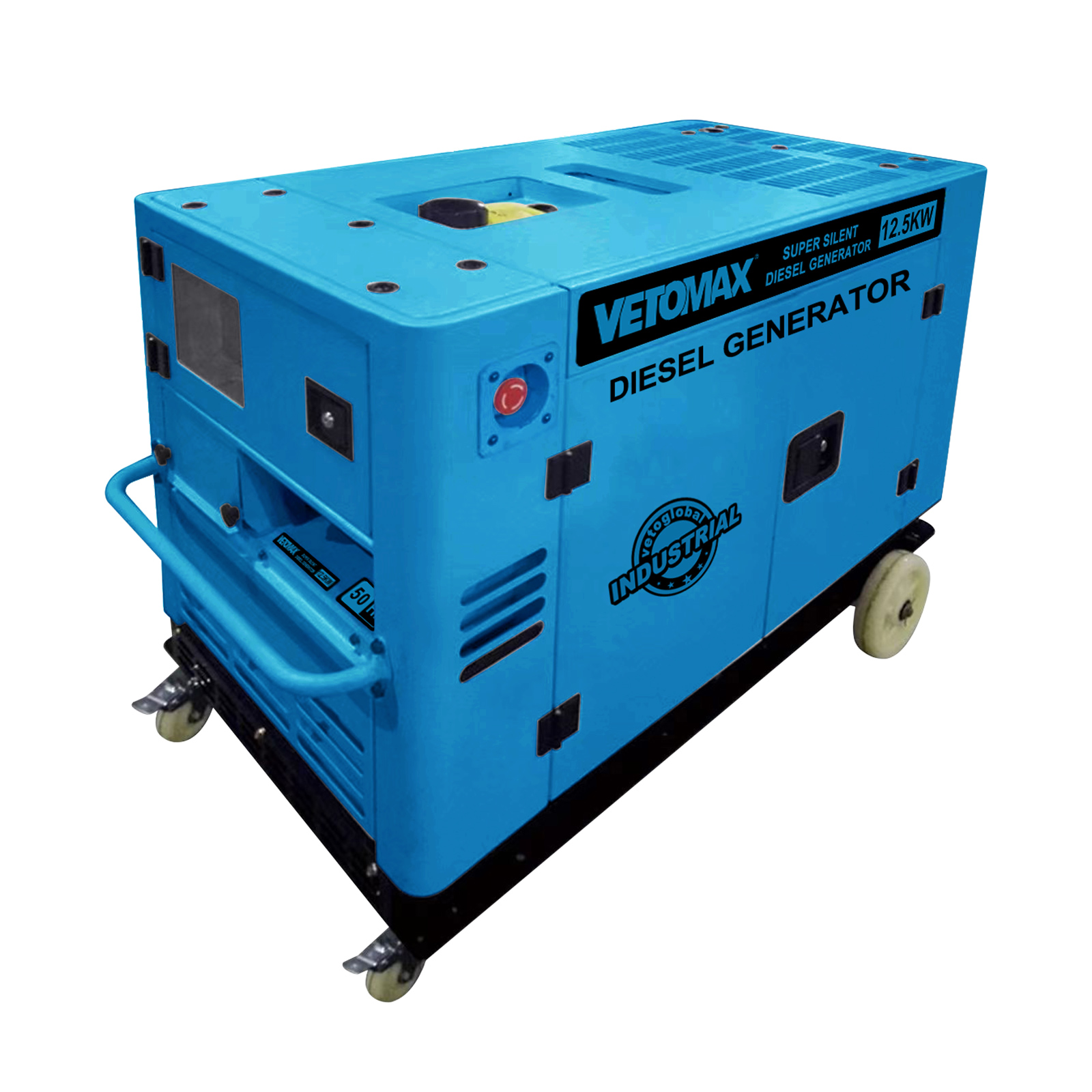  Silent Diesel Generator 12.5KW 水冷静音发电机组 