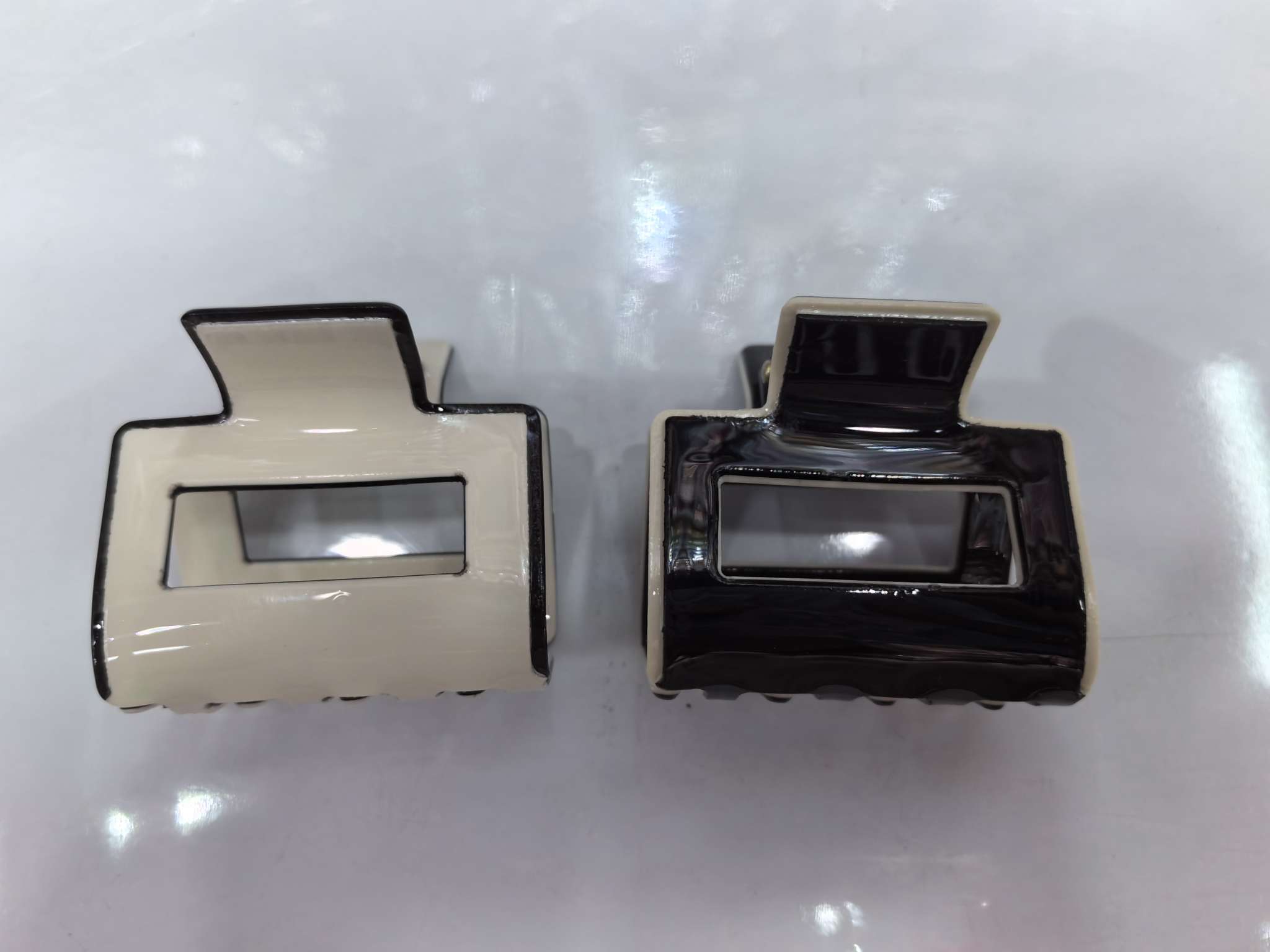 黑白色系抓夹，洗澡夹,网红发夹，气质款