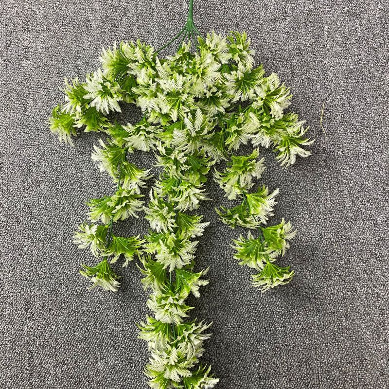 Artificial plants for indoor and outdoor home decoration, rattan for wedding decoration, outdoor decoration and decoration, grape leaves 13