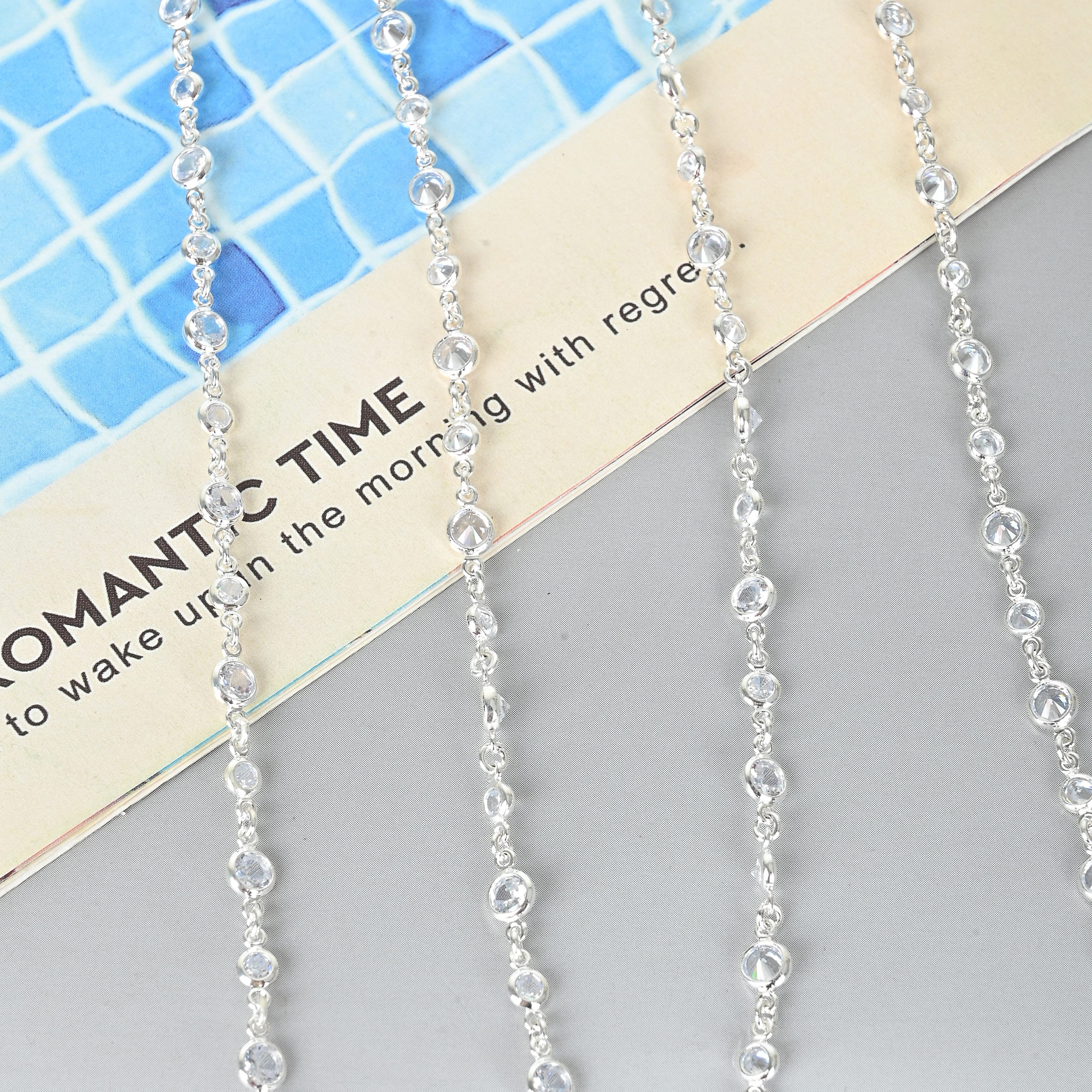 DIY jewelry decoration accessories, semi-finished products, links, basic chains, extension chains, women's necklaces, bracelets 029