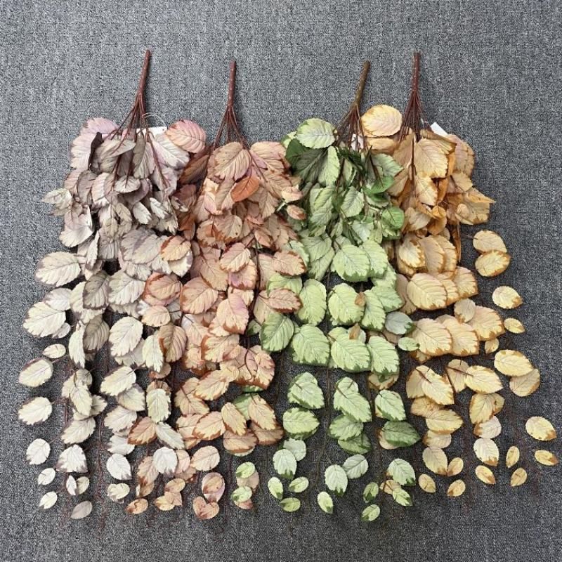 Artificial plants for indoor and outdoor home decoration, rattan for wedding decoration, outdoor decoration and decoration, grape leaves 0011
