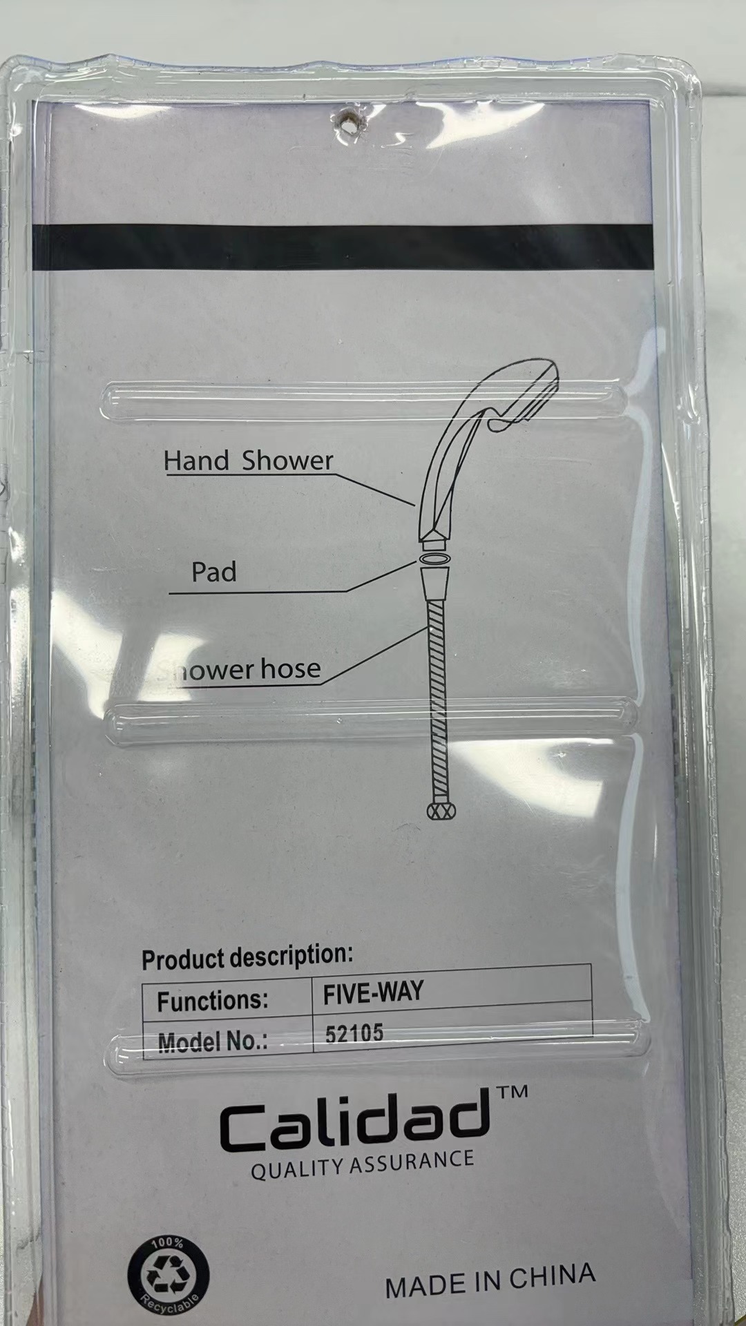 Shower Set Bathroom Is Made Of Plastic Stainless Steel Application Scenario