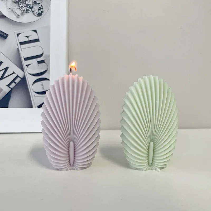 Soybean wax fan shell candle aromatherapy wax Romantic birthday gift, souvenir, wedding gift modern home decoration aromatherapy fragrance, aromatherapy candle aromatherapy home aromatherapy, aromatherapy decoration candle fragrance, essential oil aromatherapy fragrance Item Picture