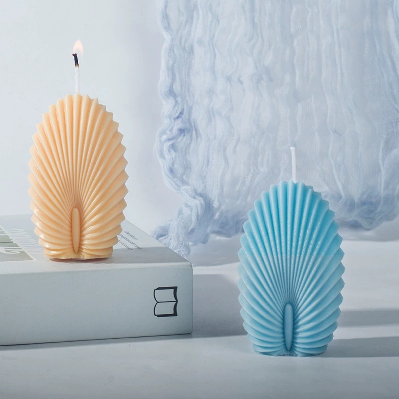 Soybean wax fan shell candle aromatherapy wax Romantic birthday gift, souvenir, wedding gift modern home decoration aromatherapy fragrance, aromatherapy candle aromatherapy home aromatherapy, aromatherapy decoration candle fragrance, essential oil aromatherapy fragrance Specification image
