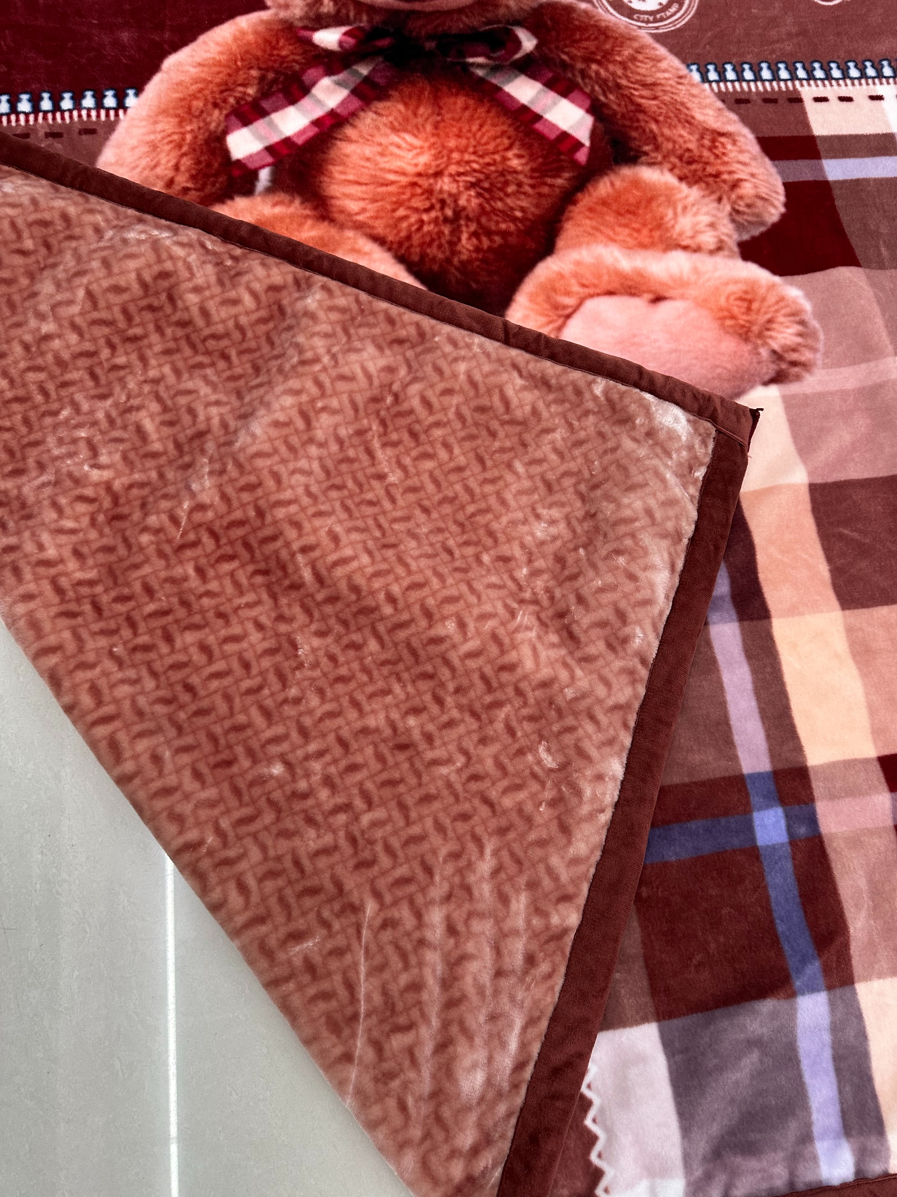 New products in 2025:3D printed children's blankets, baby hug blankets, blankets, cartoon flannel blankets, bed blankets, flannel details Picture