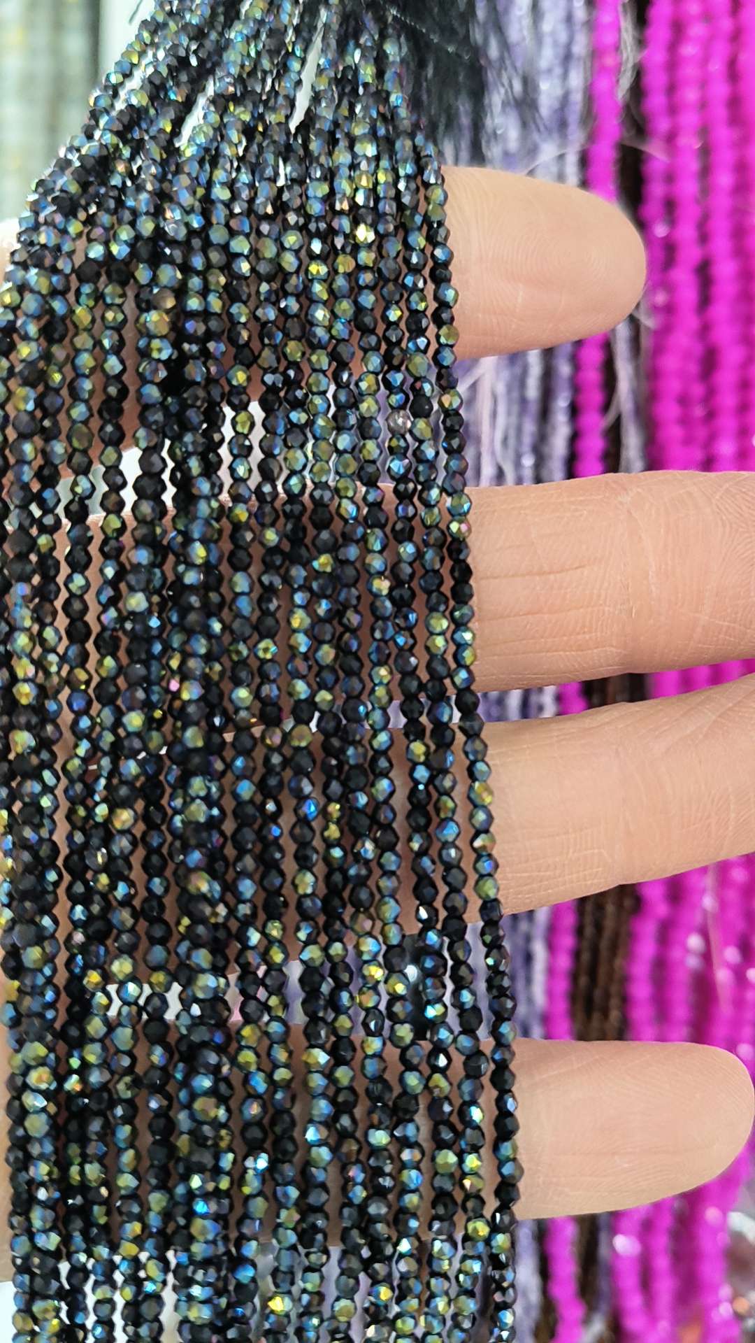 半成品饰品配件琉璃珠散珠串珠米珠 珠子配件 手工DIY珠子 手链项链耳环材料